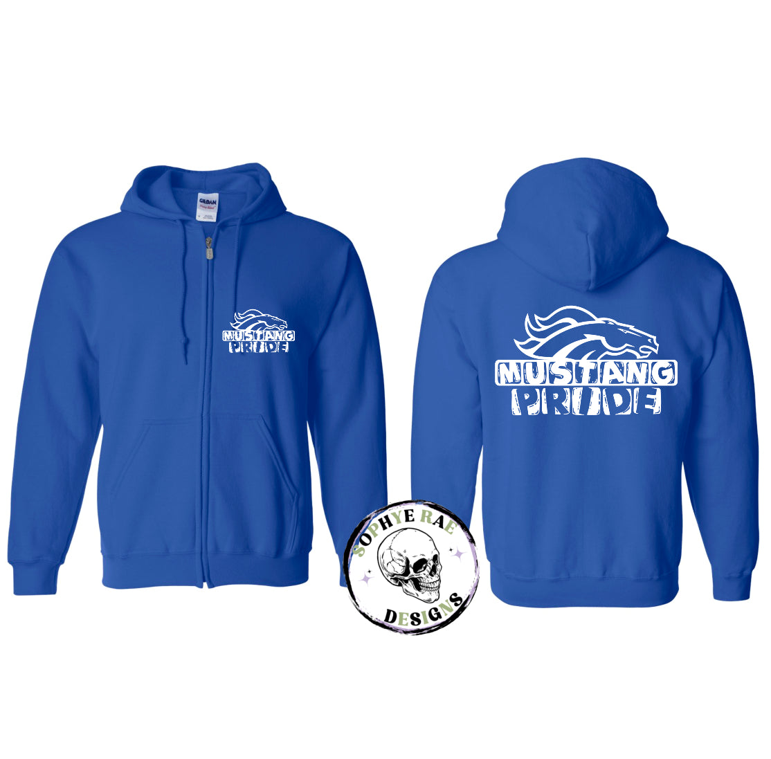 Mustang Pride Zip-Up