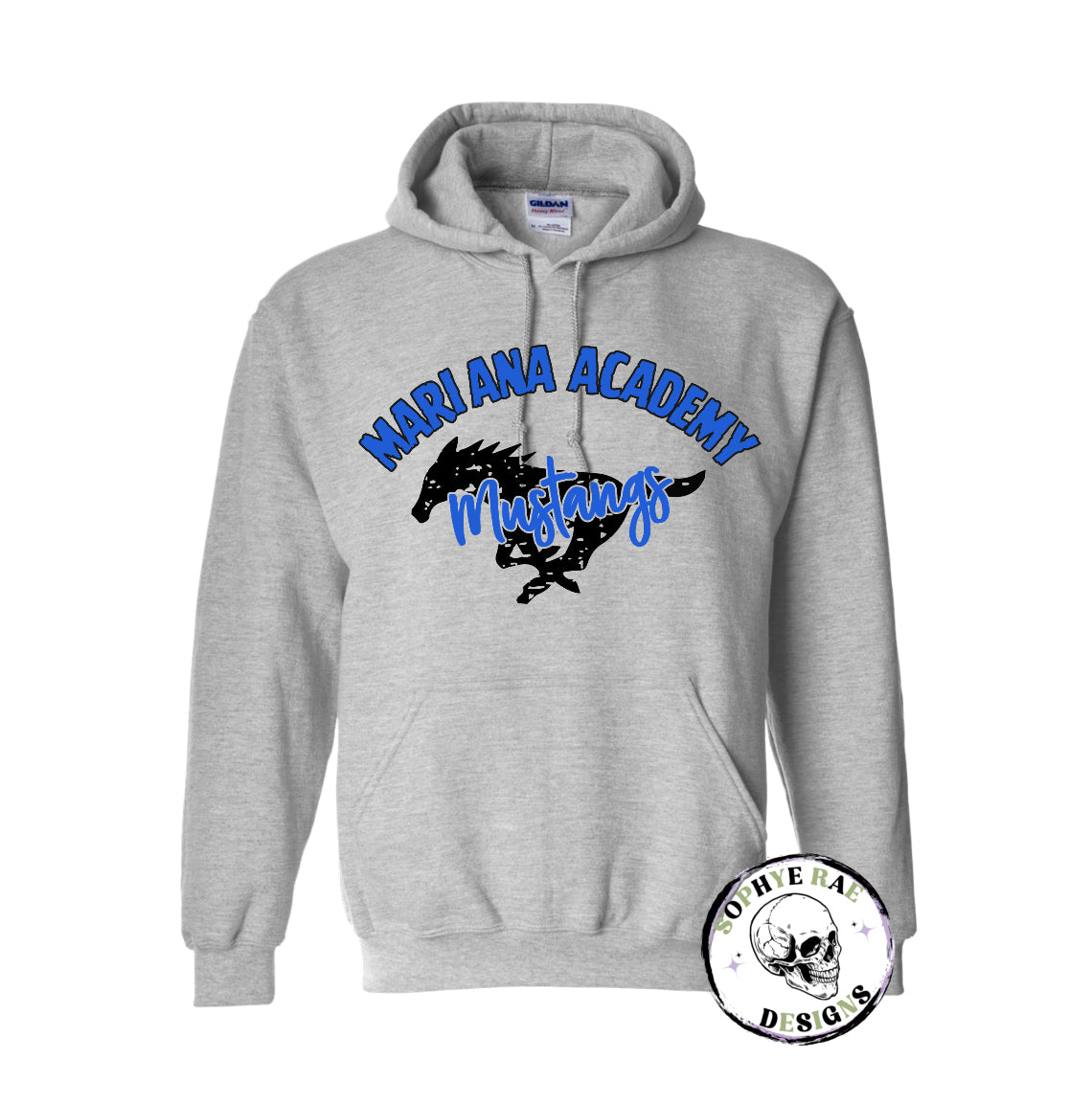 Mariana Academy Mustangs Hoodie
