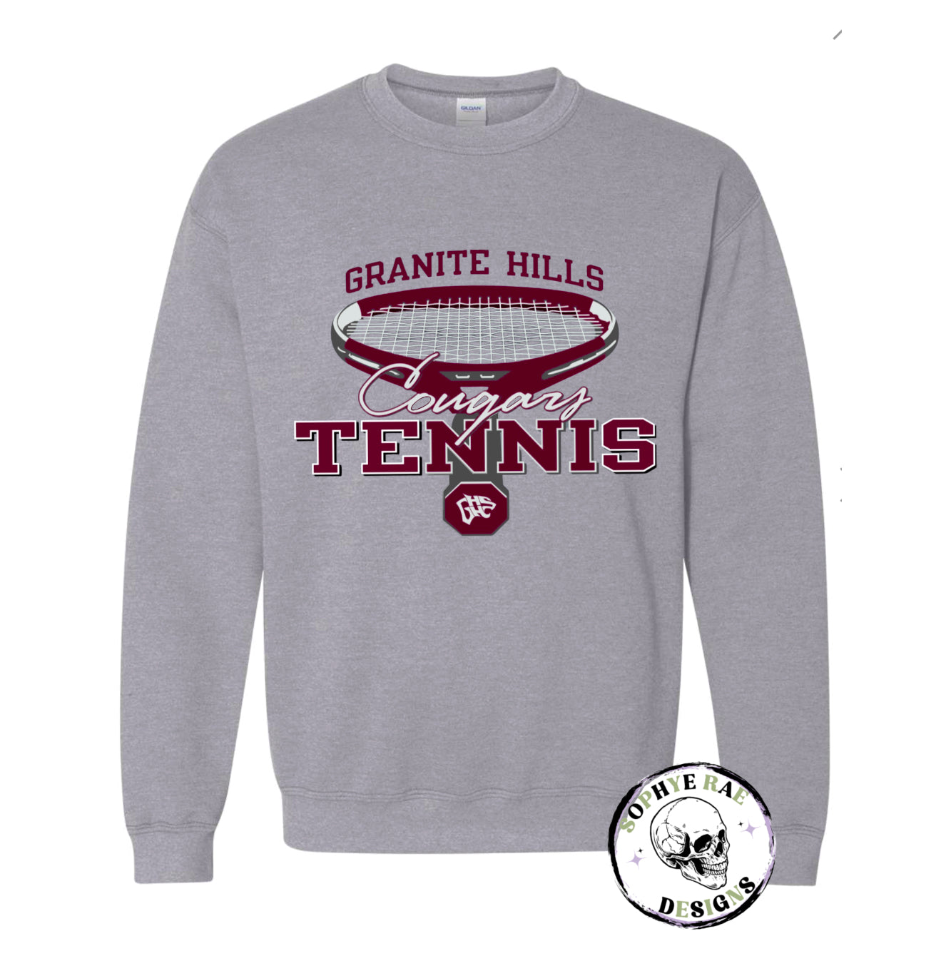 Granite Hills Tennis Crewneck