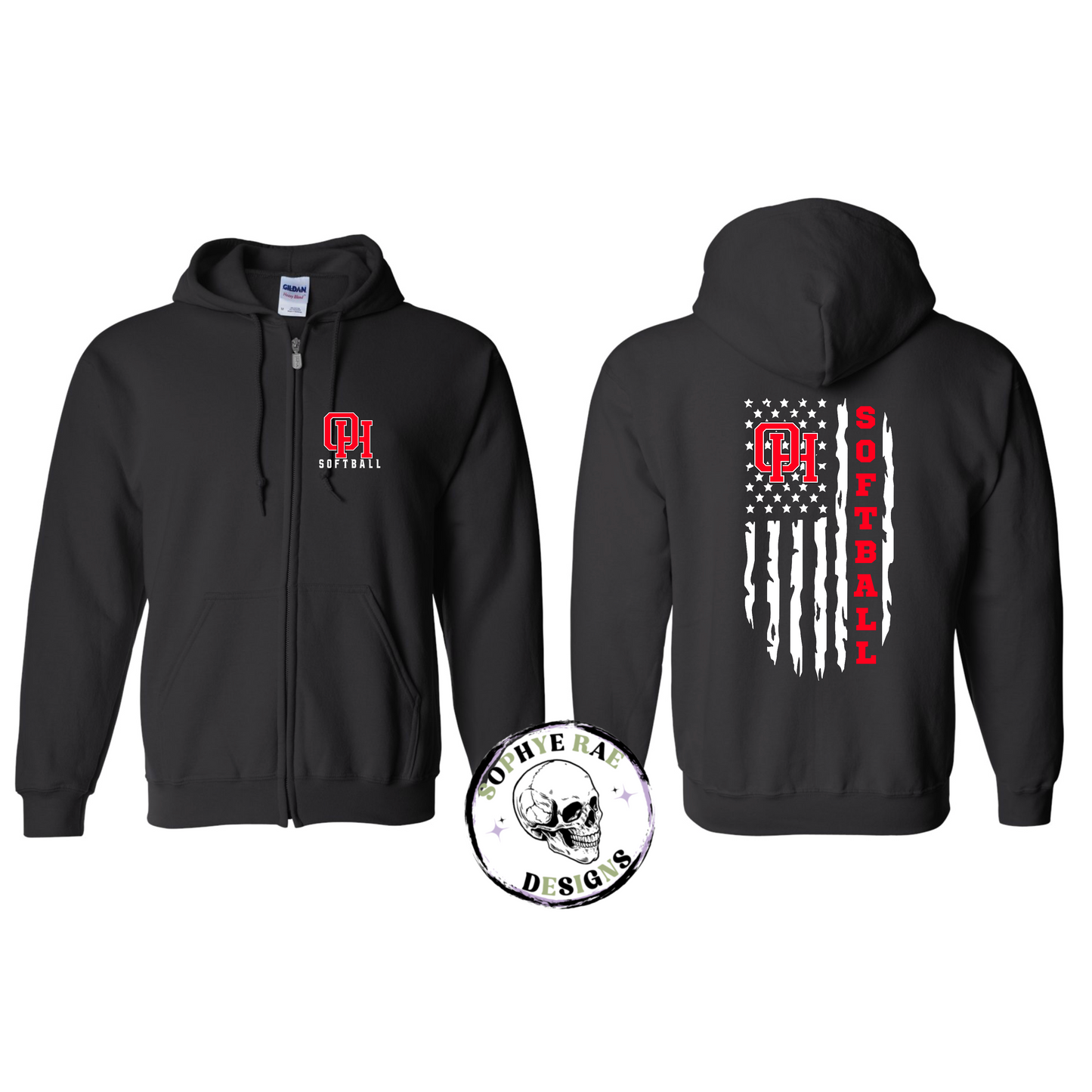 Oak Hills Softball Flag