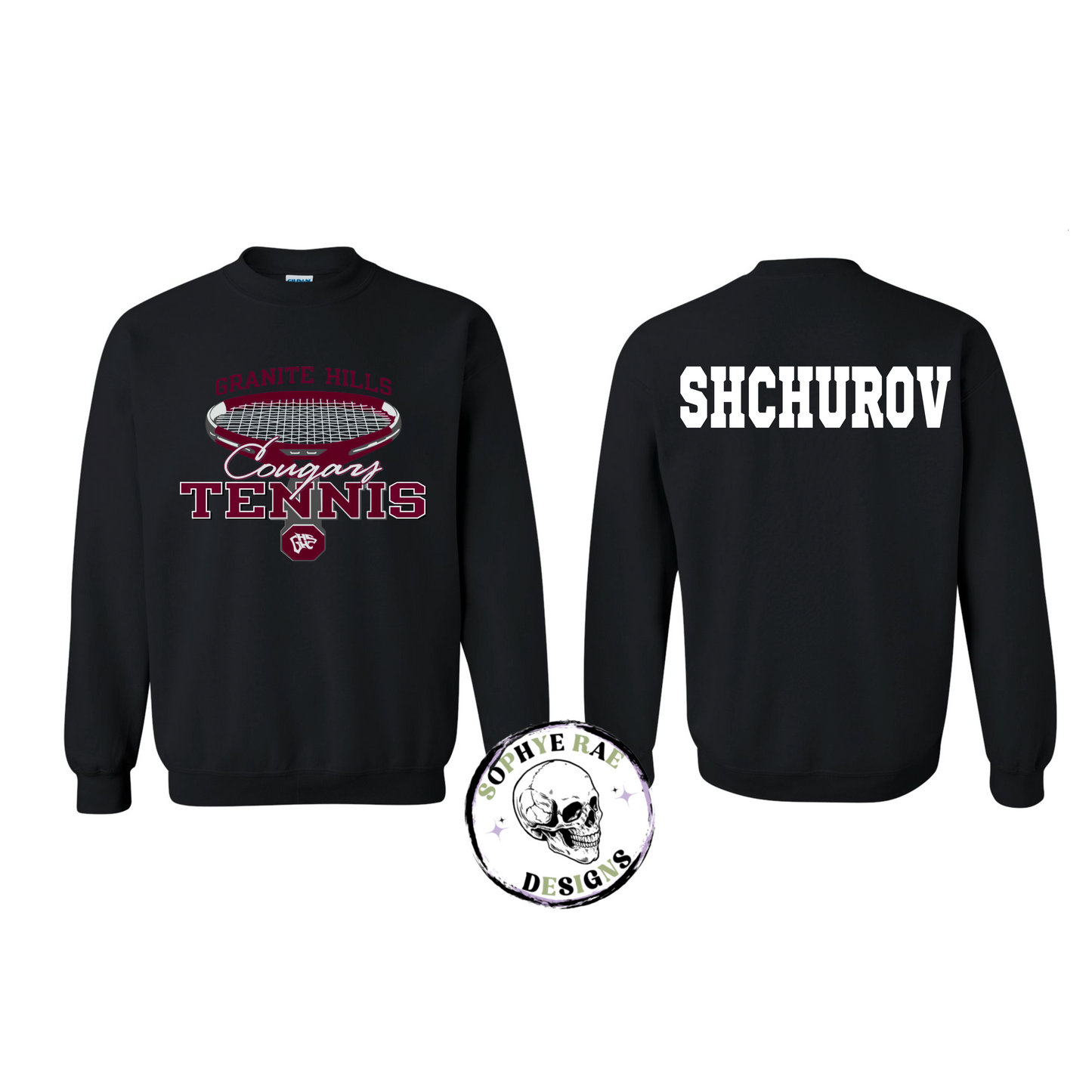 Granite Hills Tennis Crewneck