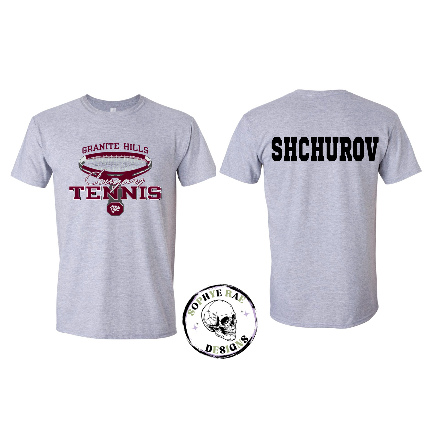 Granite Hills Tennis T-Shirt