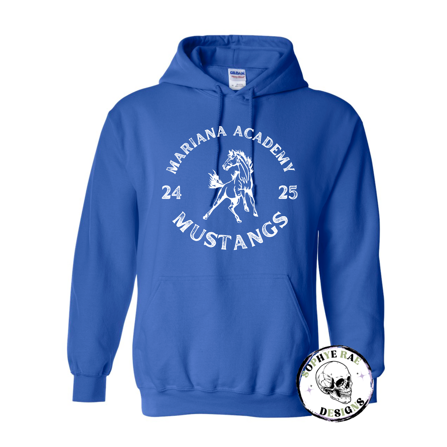 Mariana Mustang Circle Hoodie