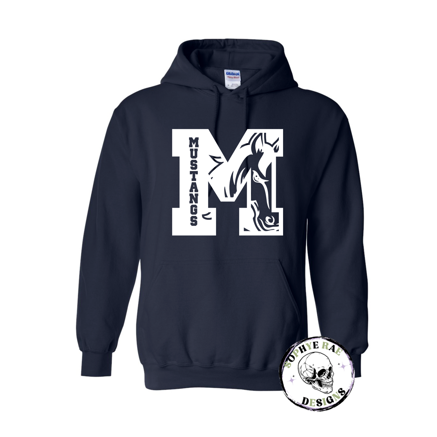 Big M Mustangs Hoodie