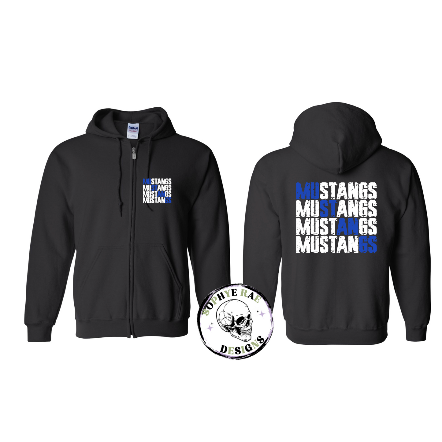 Mustangs Zip-Up
