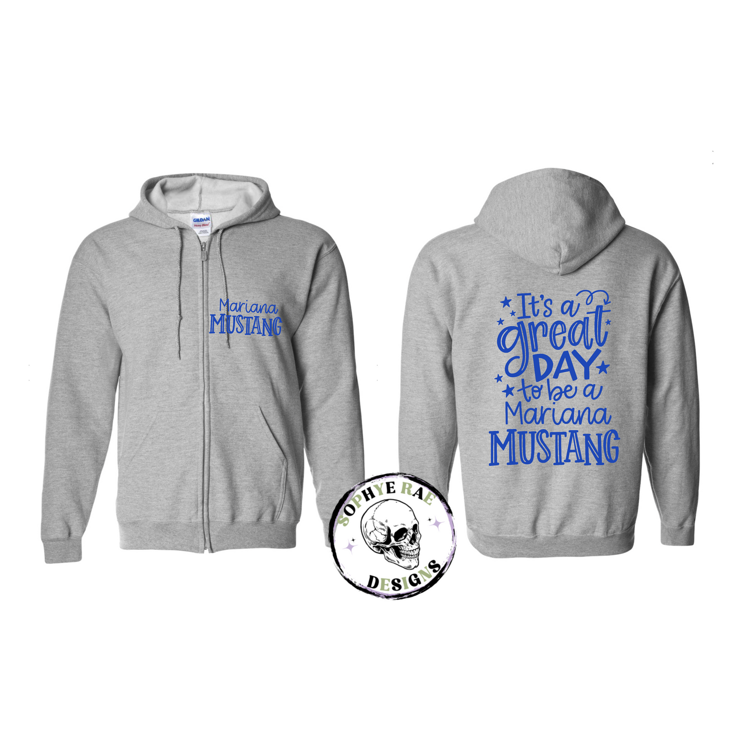 It’s a Great Day Stars Zip-Up