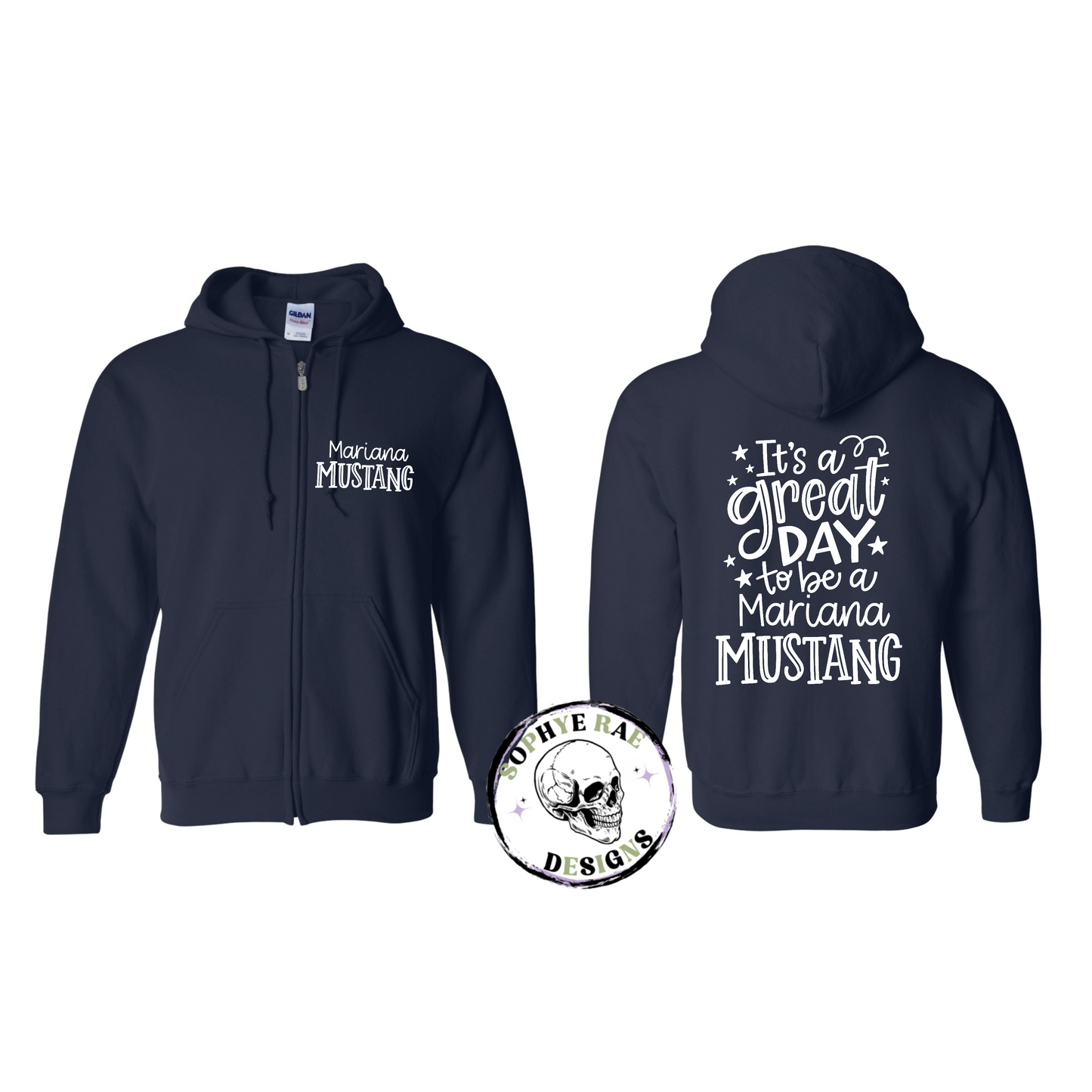 It’s a Great Day Stars Zip-Up