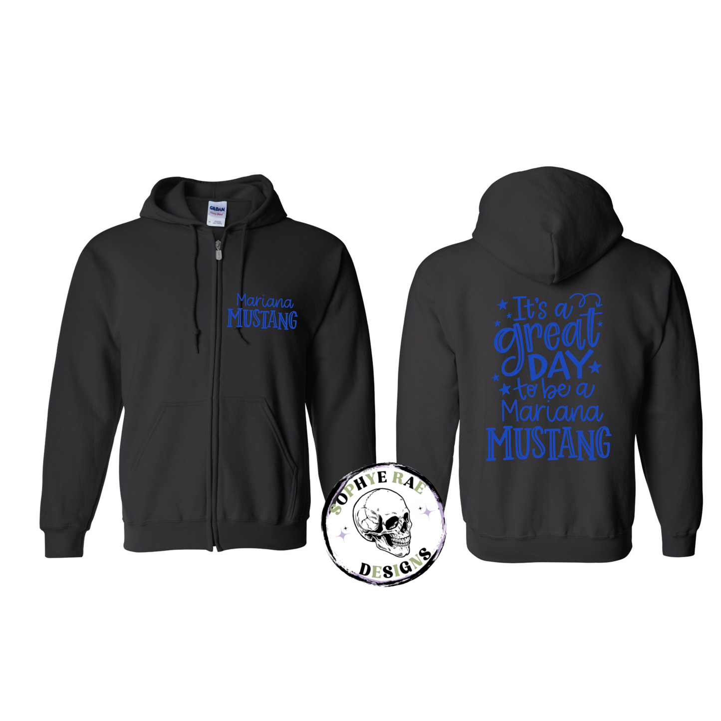 It’s a Great Day Stars Zip-Up