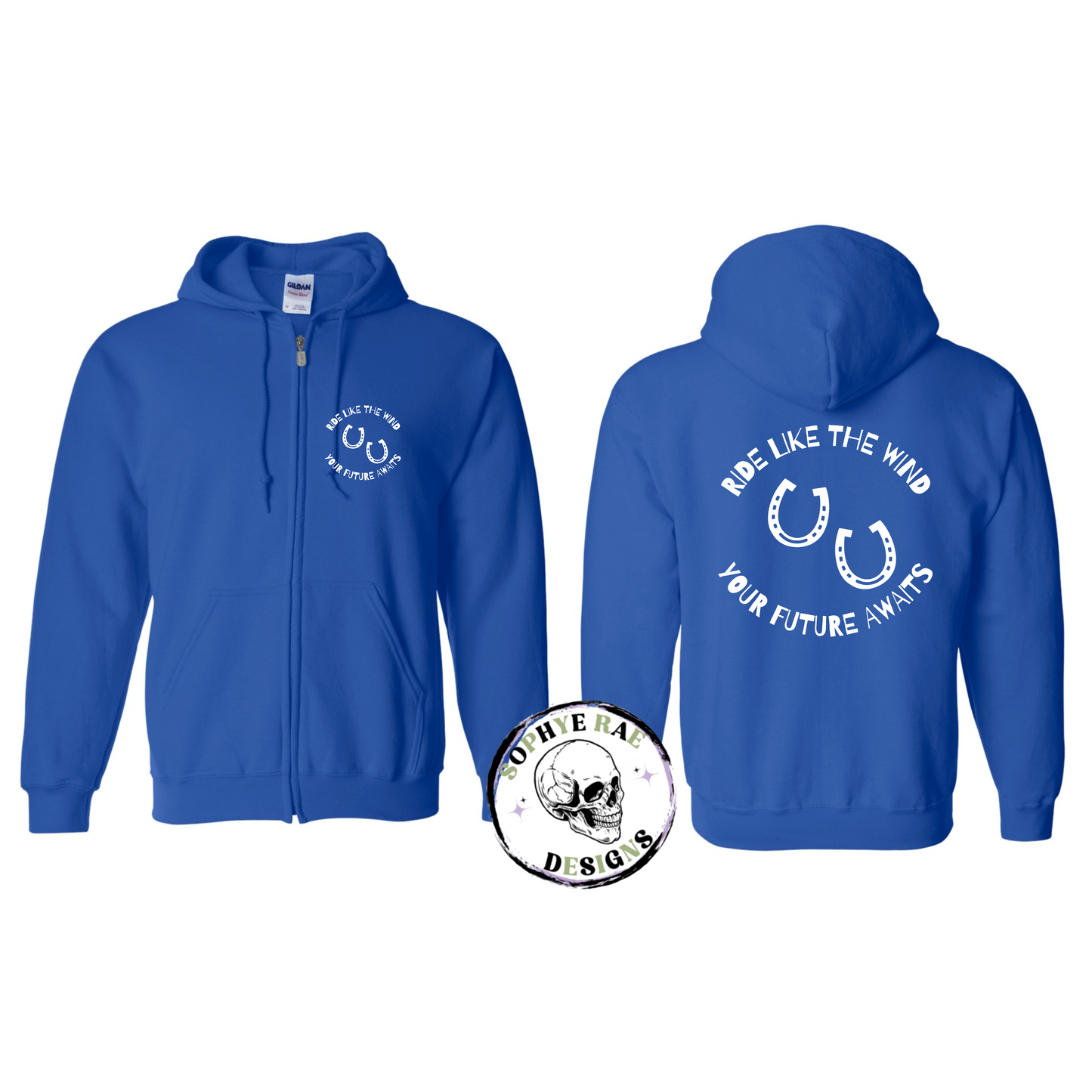 Ride Like the Wind Zip-Up