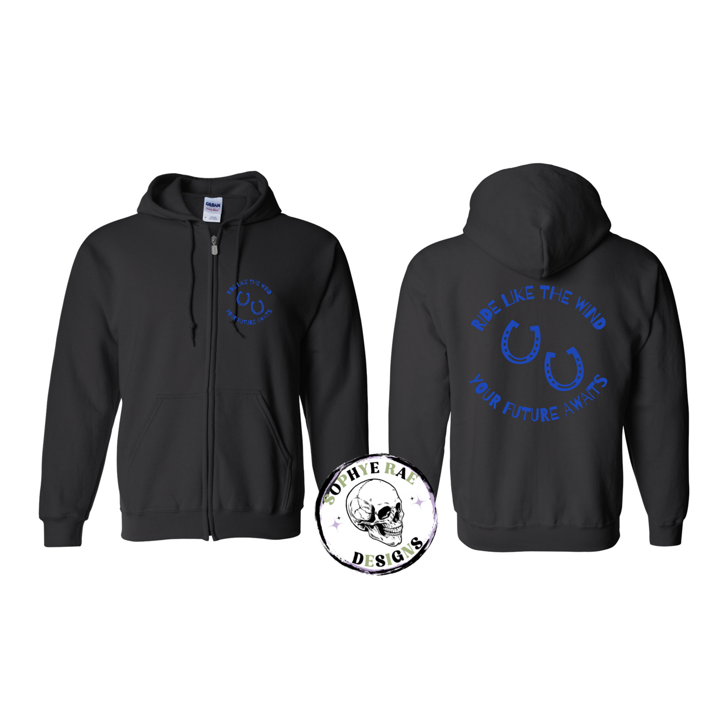 Ride Like the Wind Zip-Up