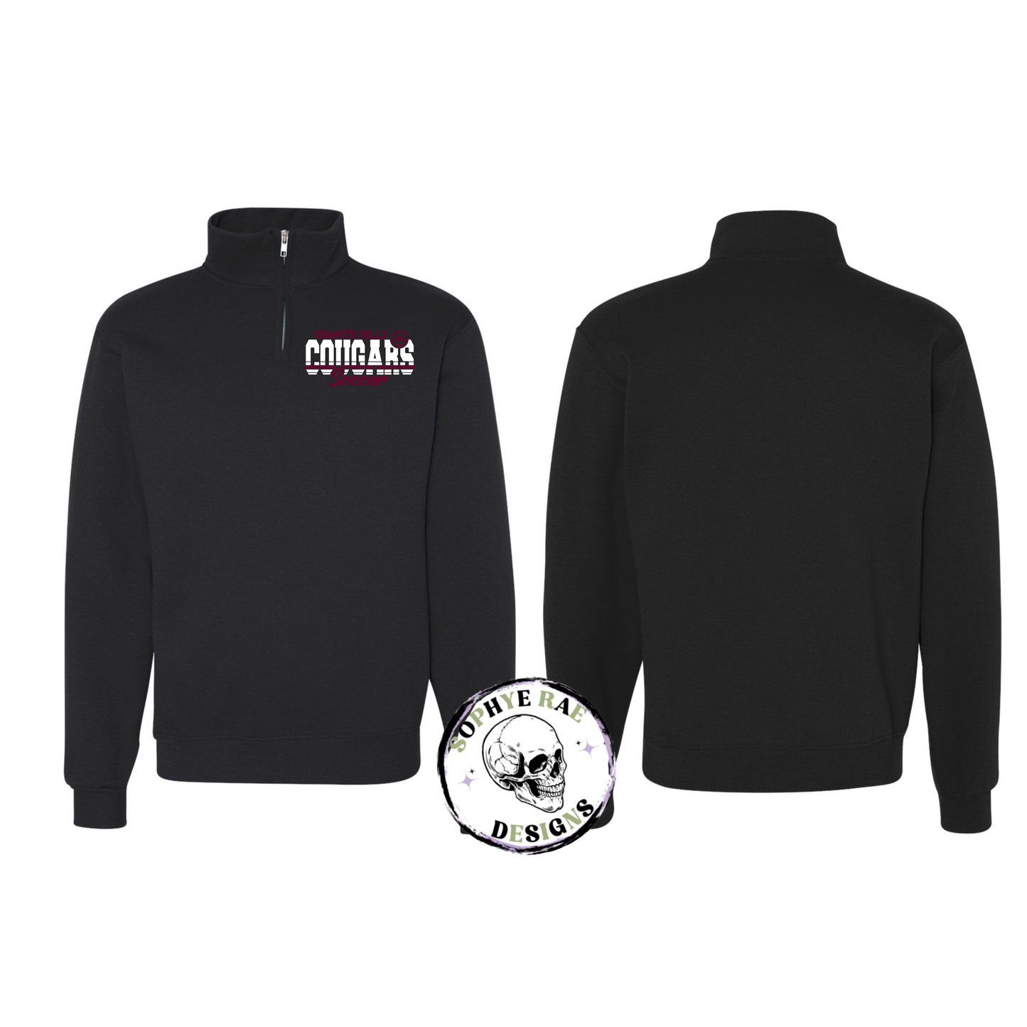 Granite Soccer Quarter Zip Sweatshirt