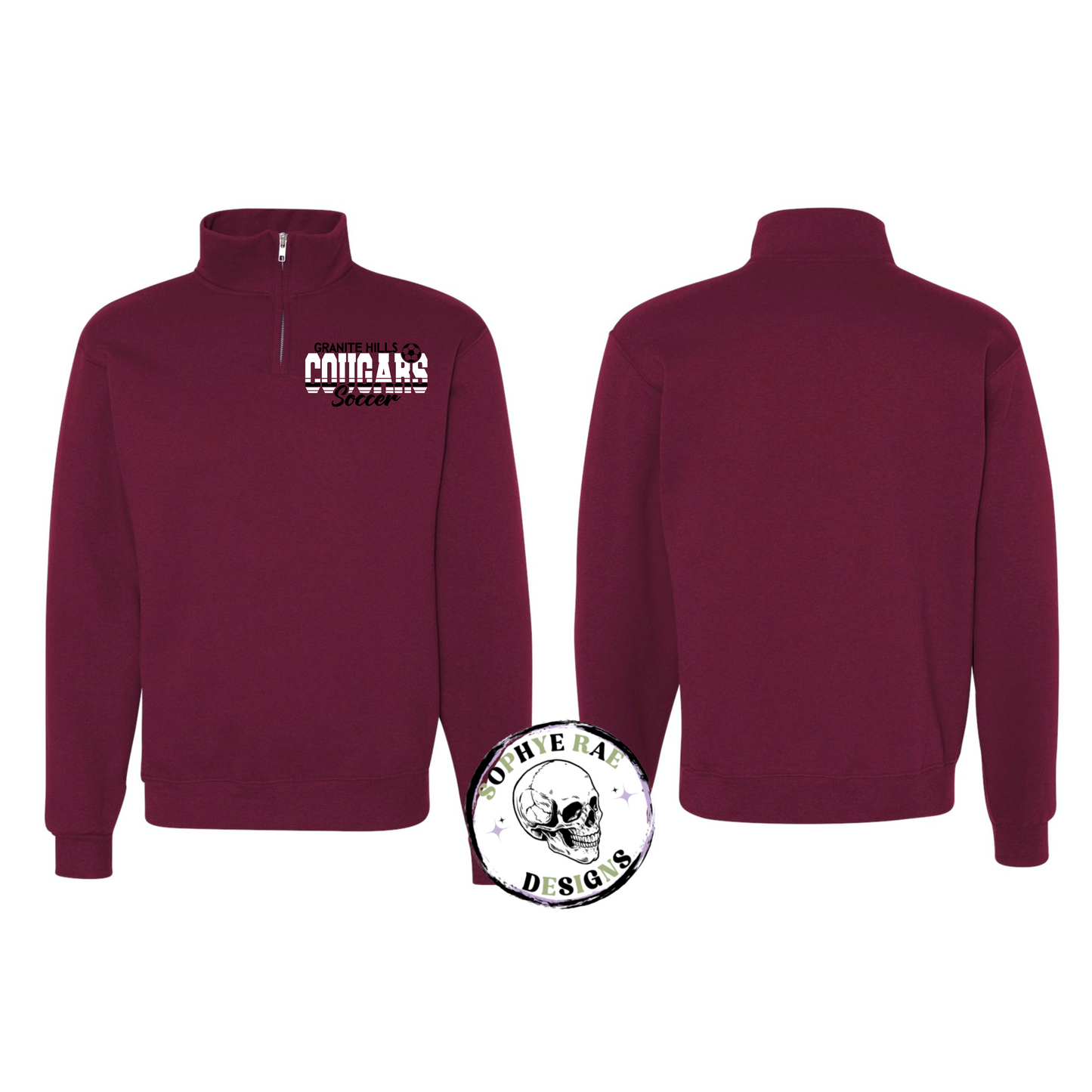 Granite Soccer Quarter Zip Sweatshirt