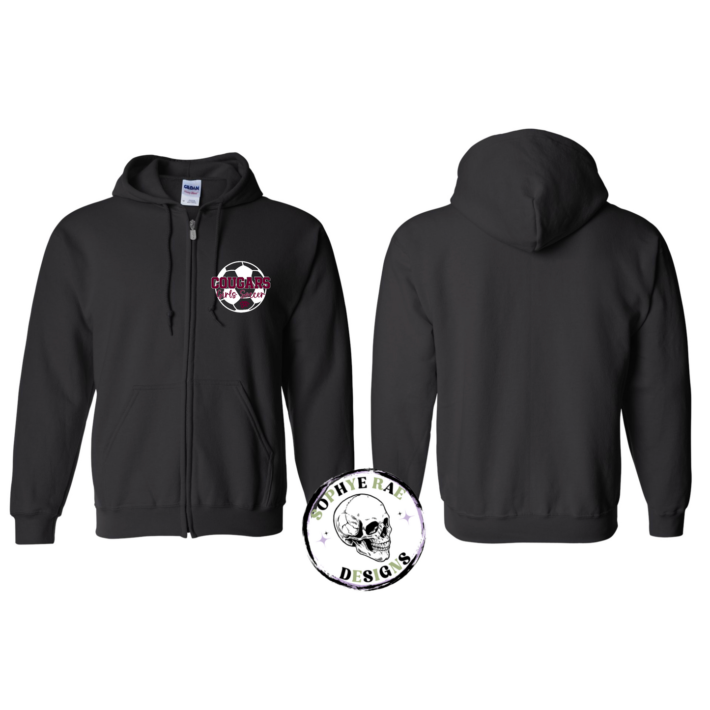 Granite Girls Soccer Zip-Up