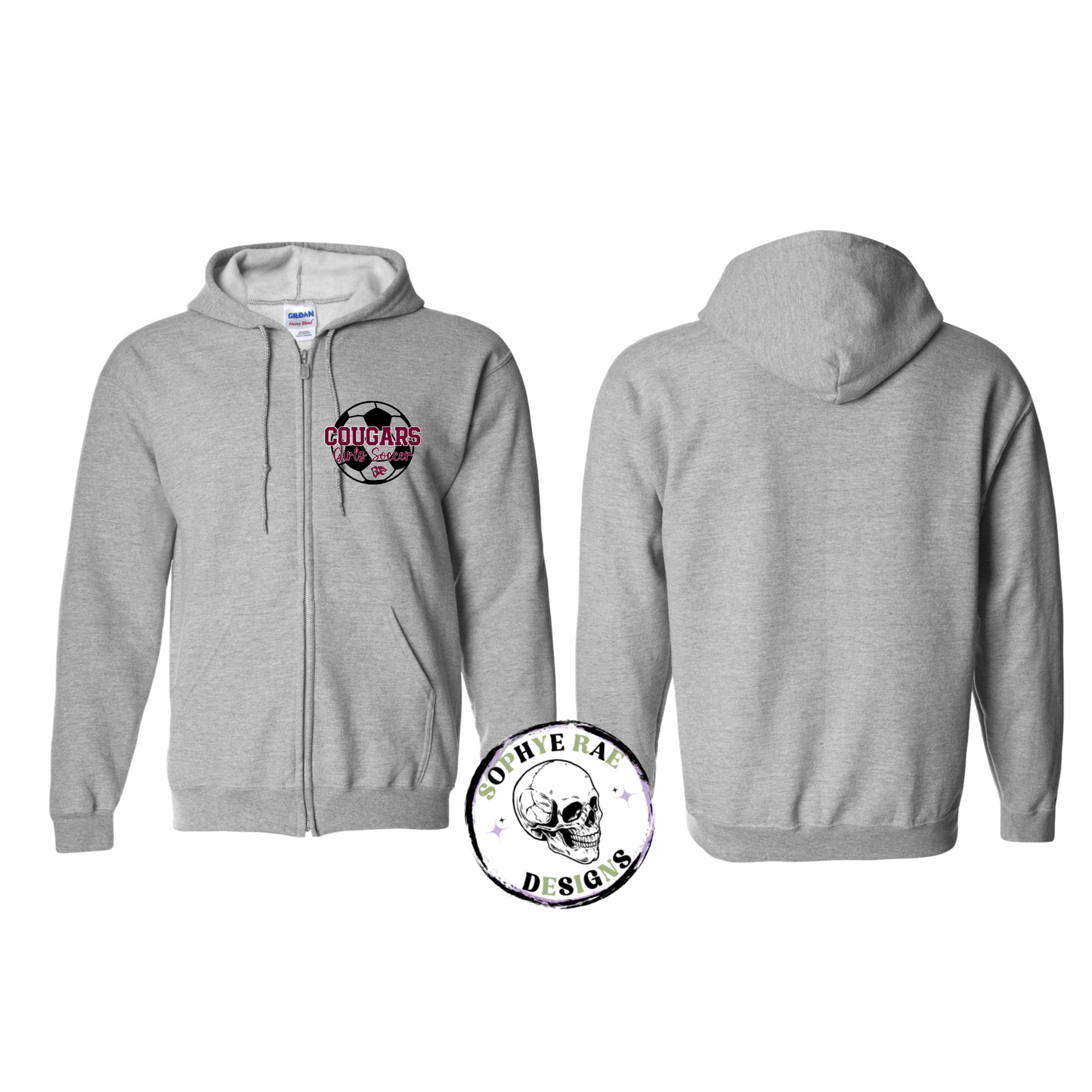 Granite Girls Soccer Zip-Up