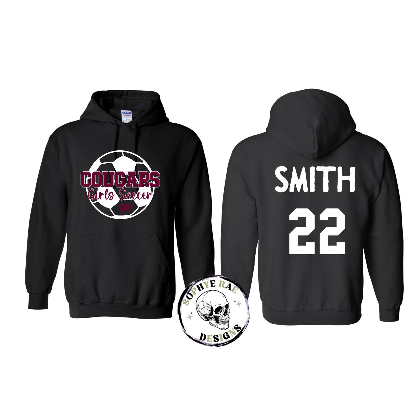 Granite Girls Soccer Pull-Over Hoodie