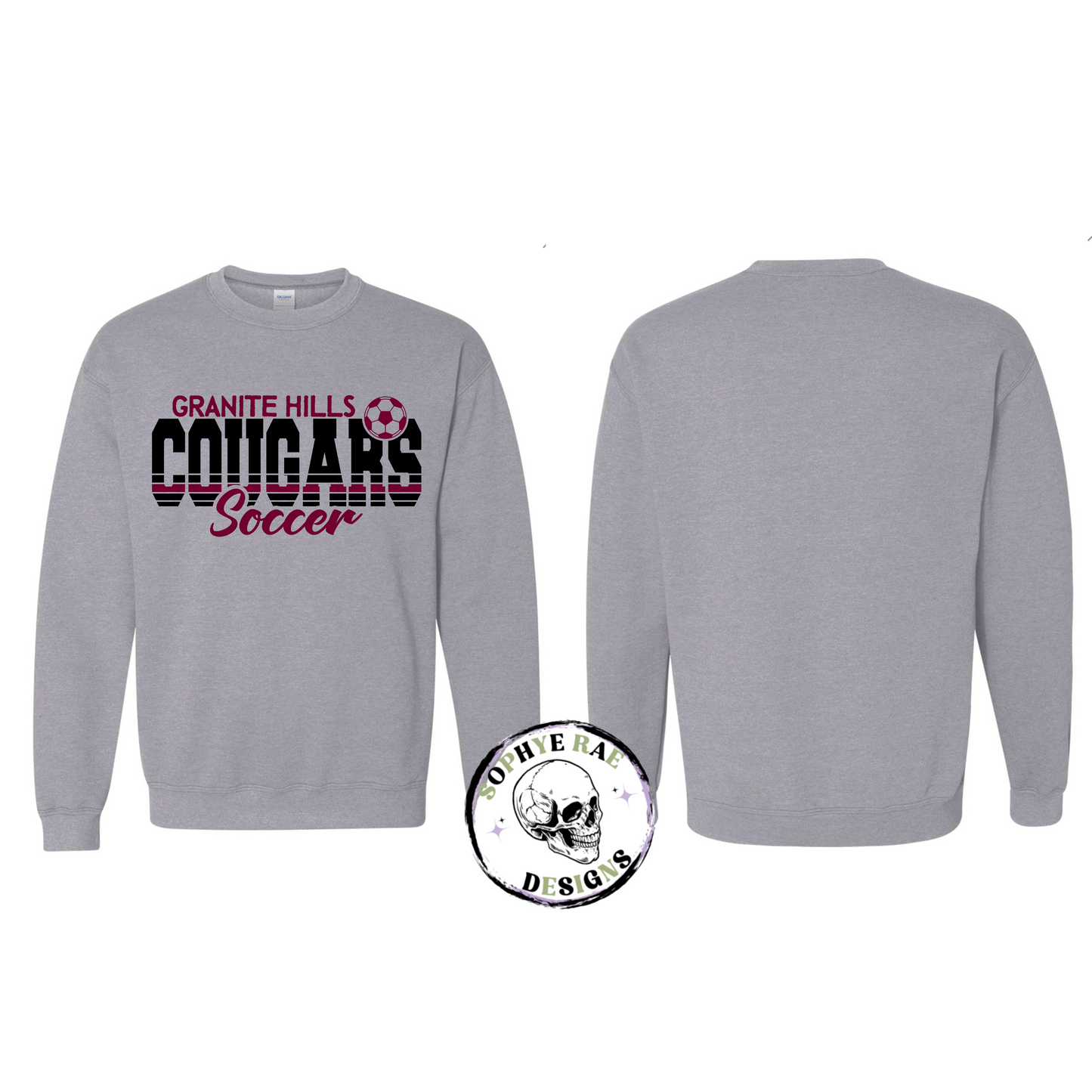 Granite Soccer Crewneck