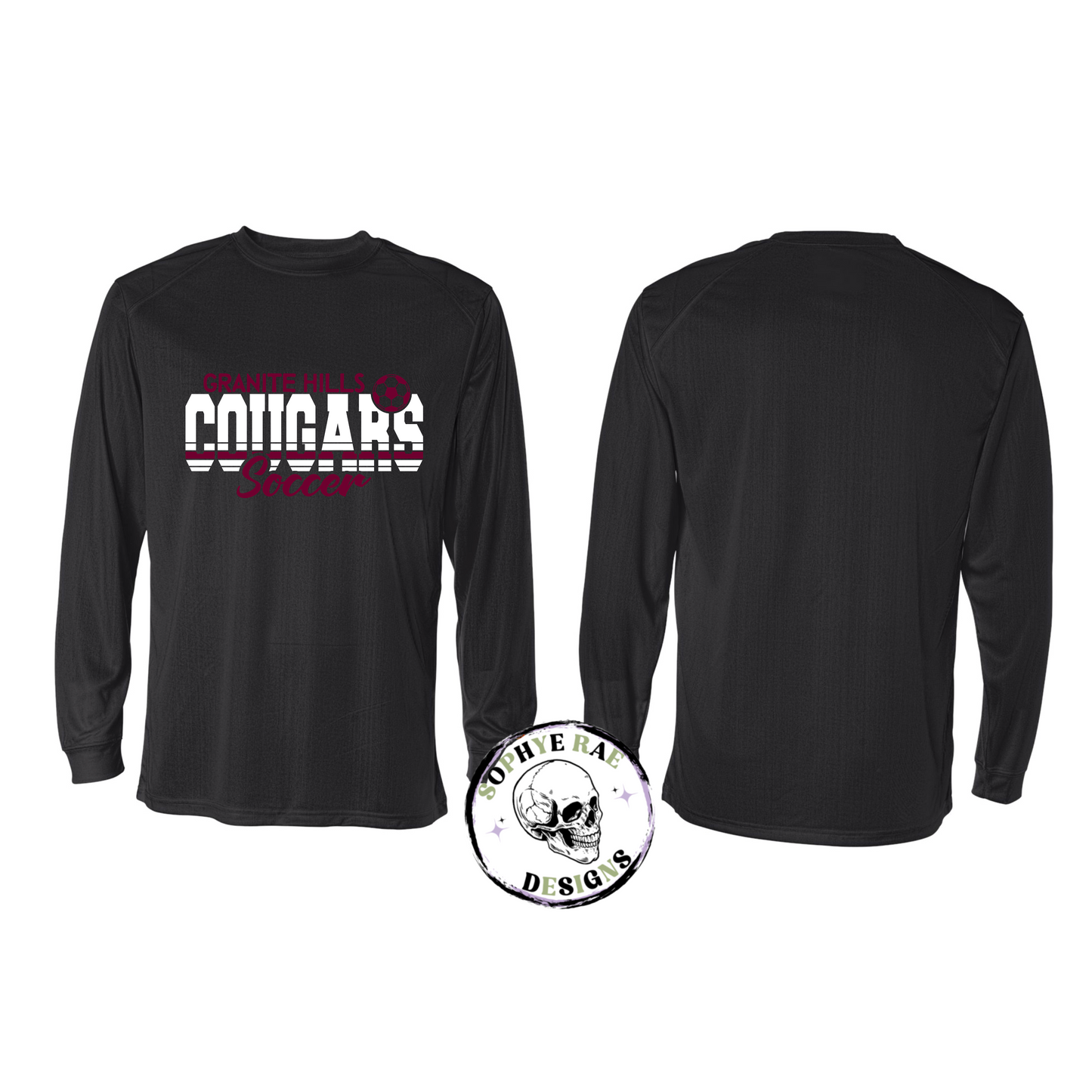 Granite Soccer Long Sleeve Moisture Wicking Shirt