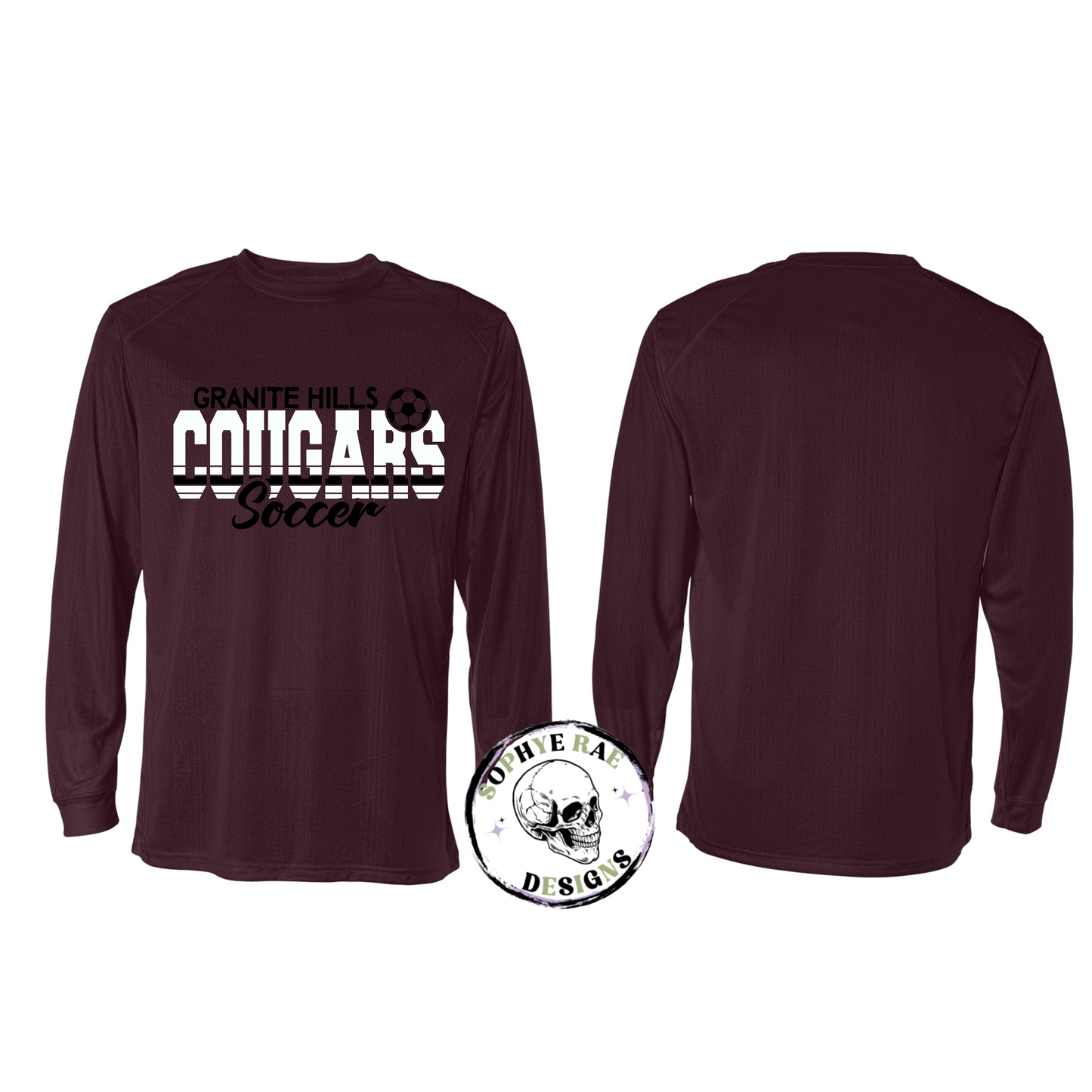 Granite Soccer Long Sleeve Moisture Wicking Shirt