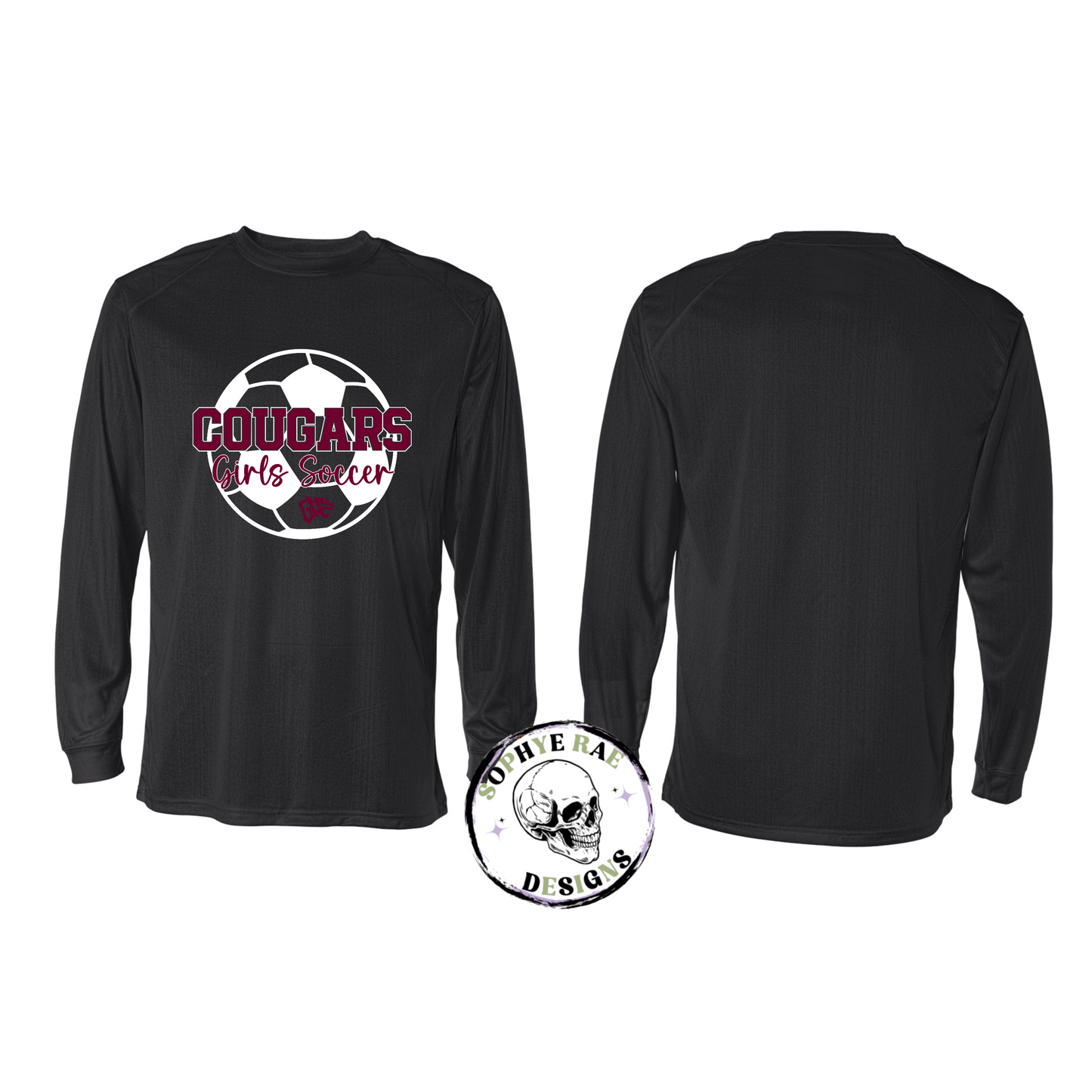 Granite Girls Soccer Long Sleeve Moisture Wicking Shirt