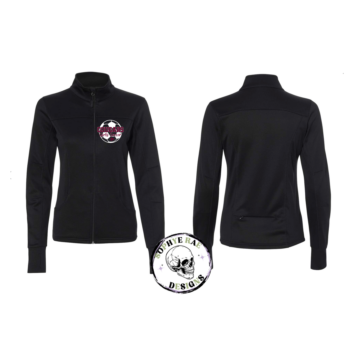 Granite Girls Soccer Slim Fit Track Jacket