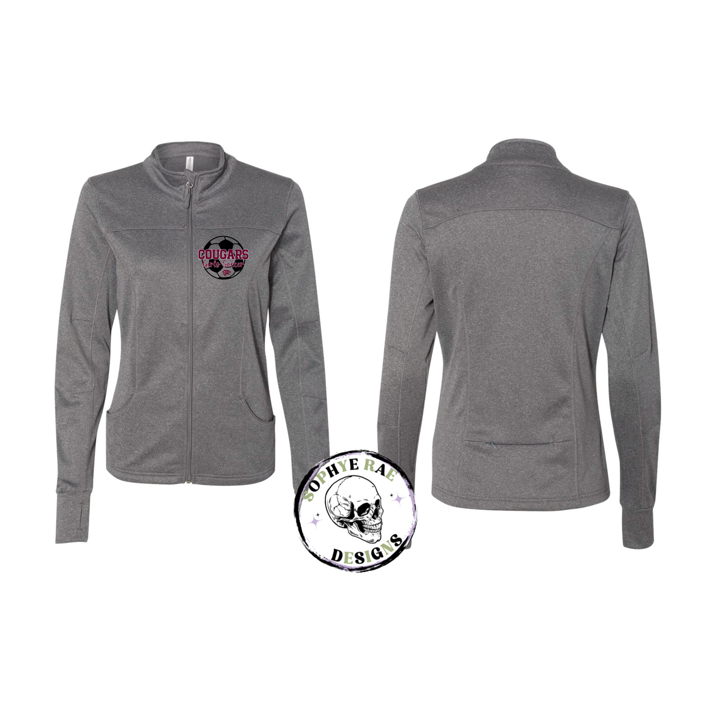 Granite Girls Soccer Slim Fit Track Jacket