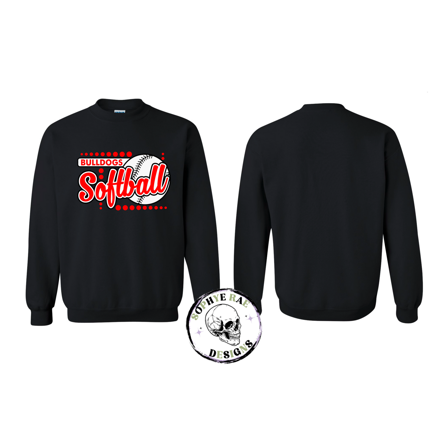 Oak Hills Bulldogs Softball with Ball