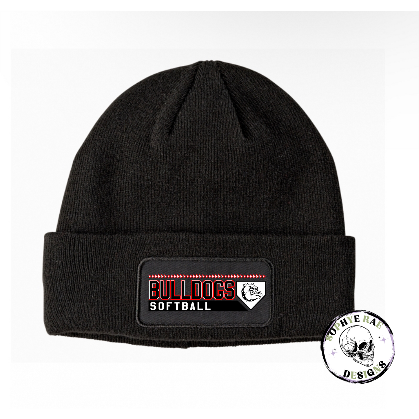 Oak Hills Bulldogs Softball with Arrows Beanie