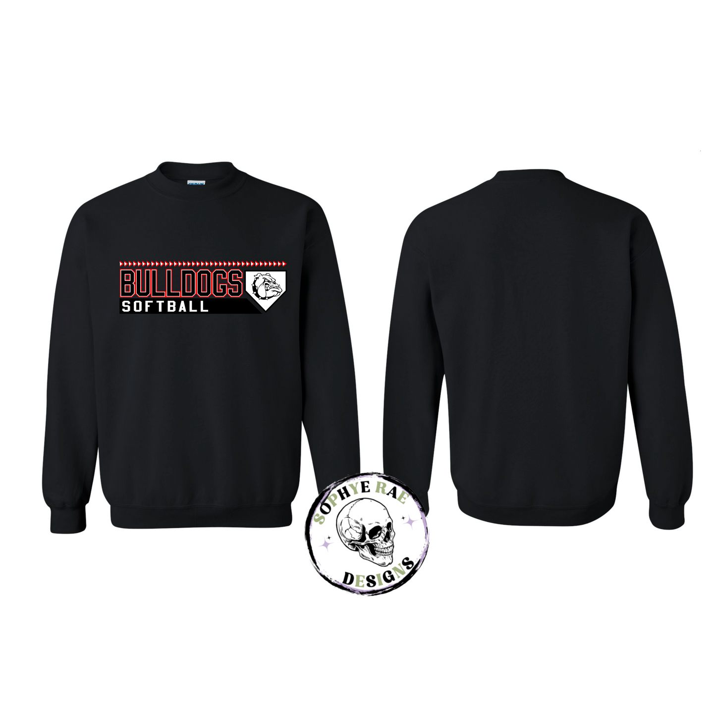 Oak Hills Bulldogs Softball with Arrows