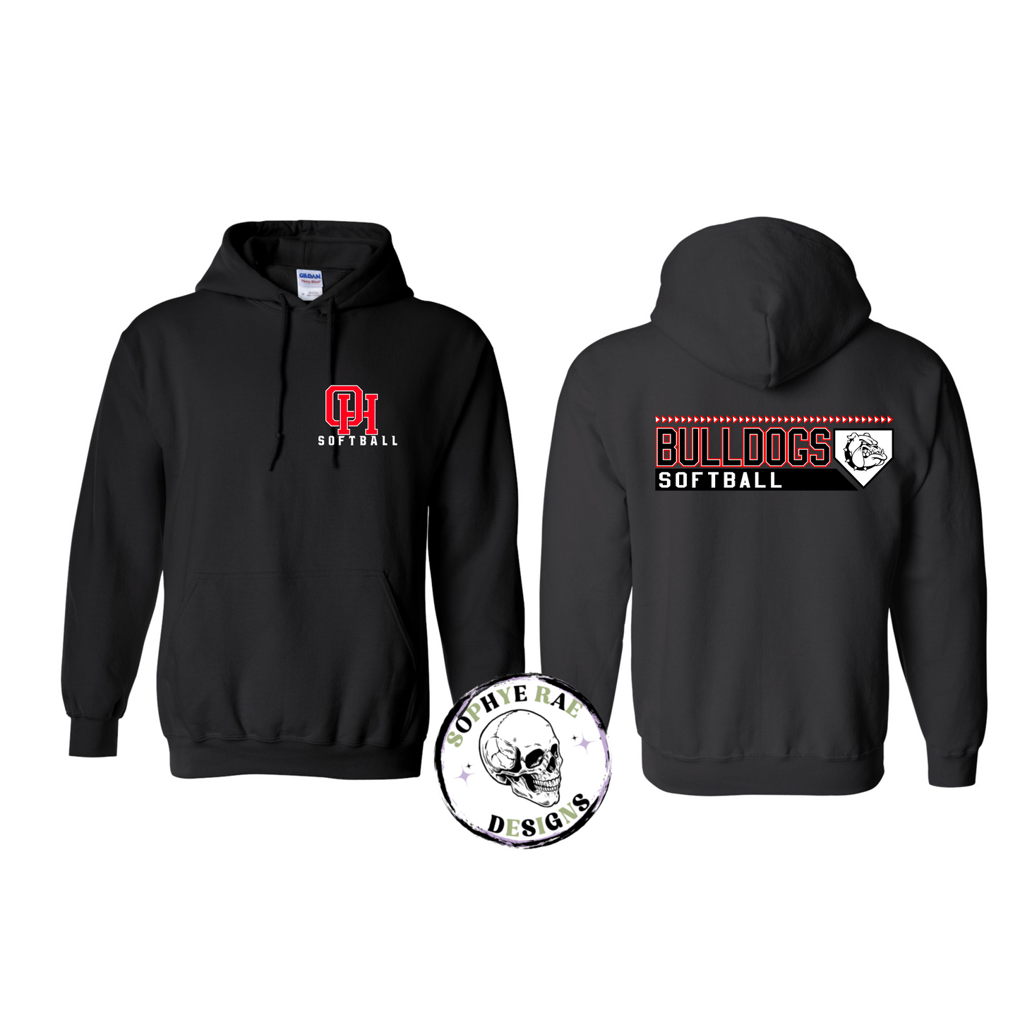 Oak Hills Bulldogs Softball with Arrows