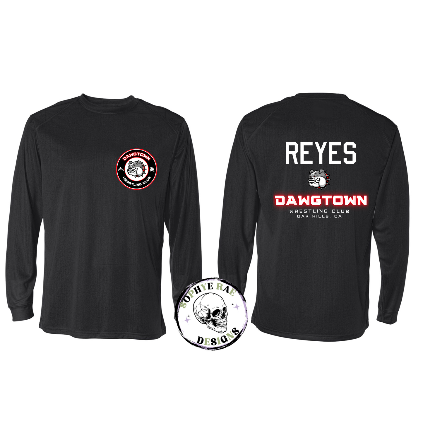 Dawgtown Wrestling Club DriFit Long Sleeve