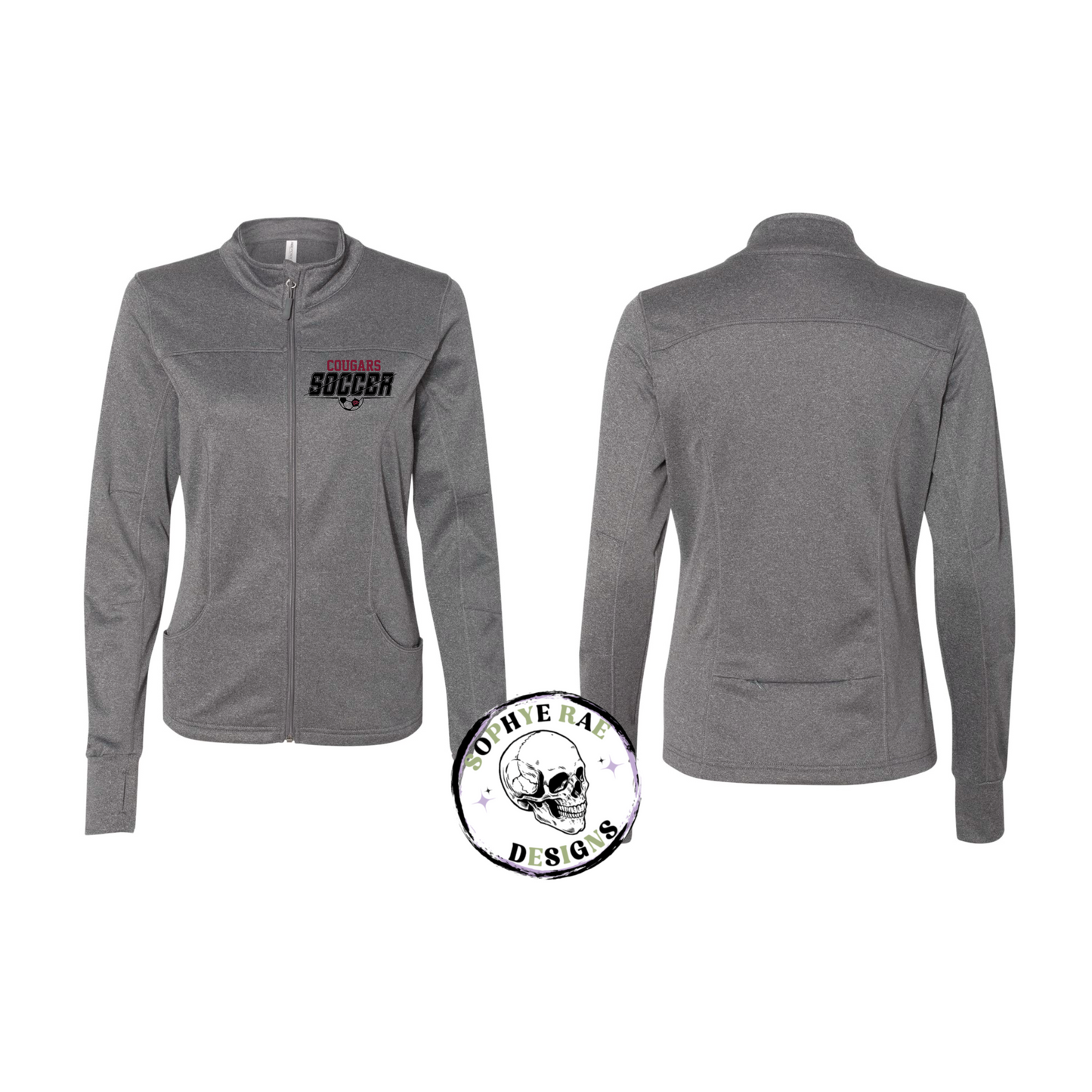 Cougars Split Soccer Slim Fit Track Jacket
