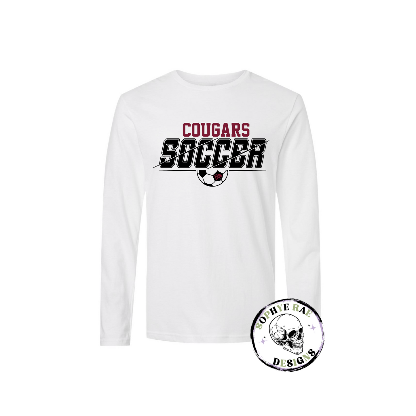 Cougars Split Soccer Long Sleeve Shirt