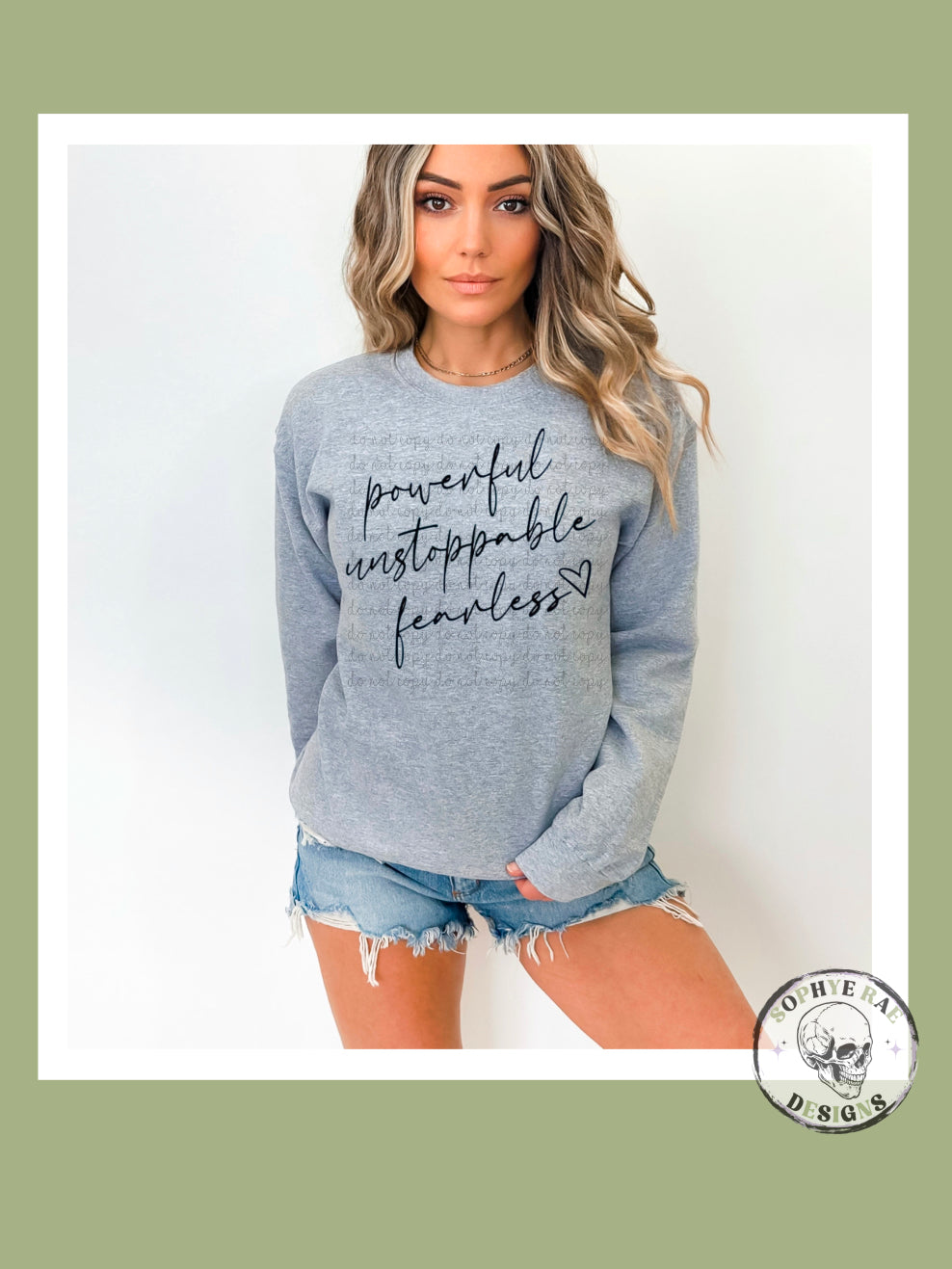 Powerful Unstoppable Fearless