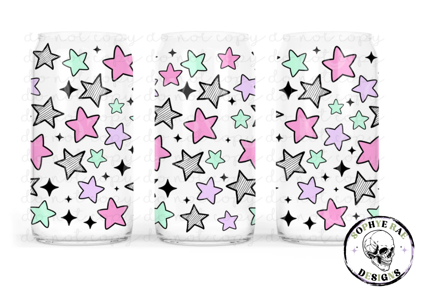 Star Glass Can