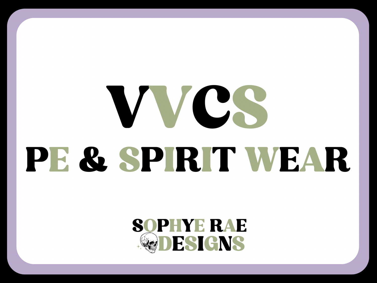 Victor Valley Christian PE & Spirit Wear