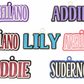 Spirit Squad Chain Pendants