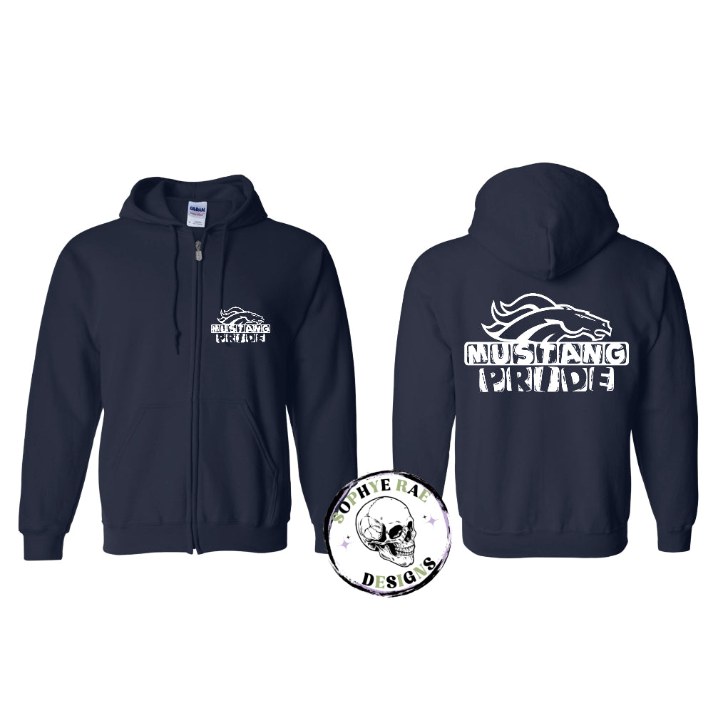 Mustang Pride Zip-Up