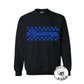 Checkered Mustangs Crewneck