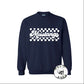 Checkered Mustangs Crewneck