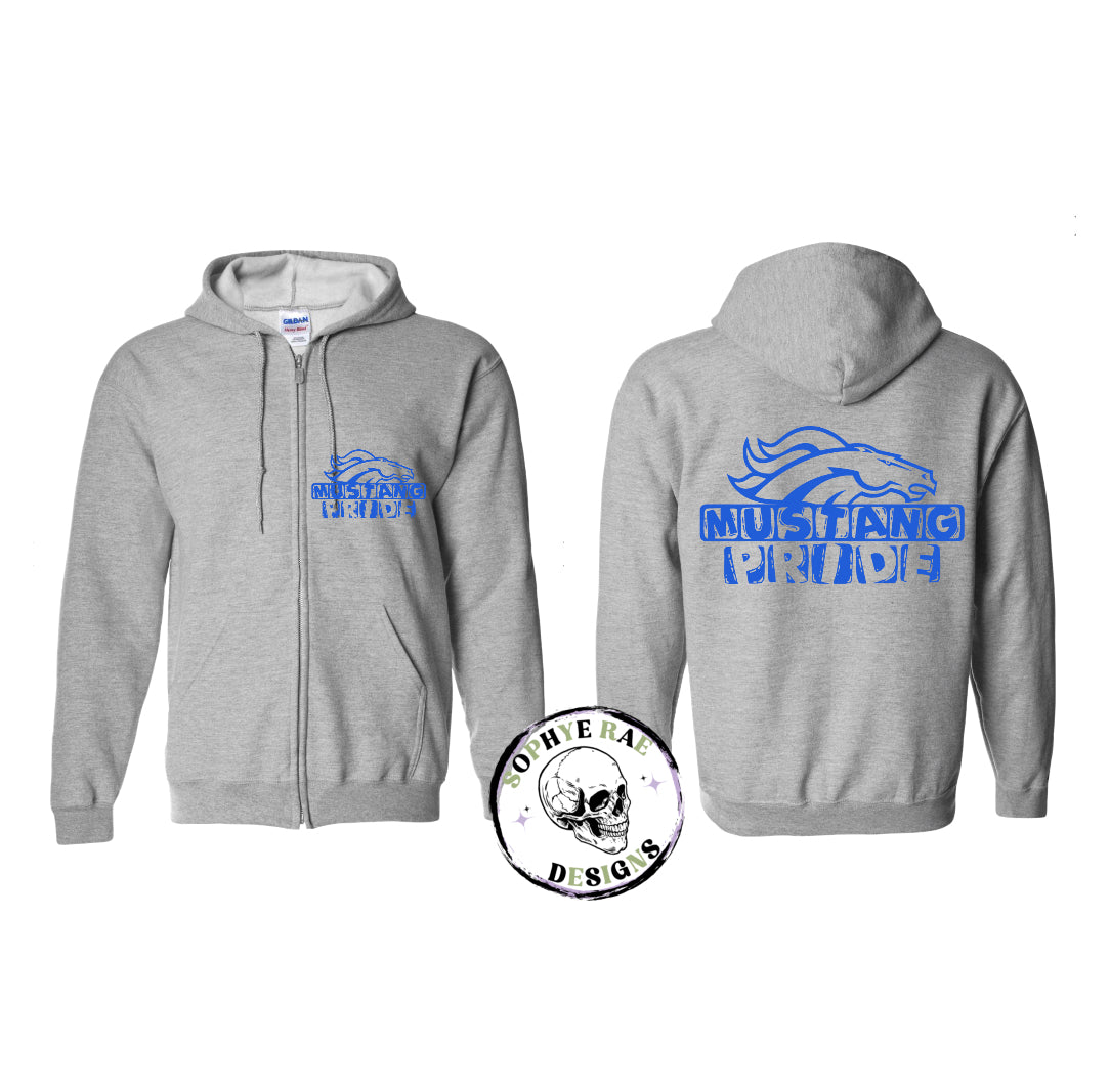Mustang Pride Zip-Up