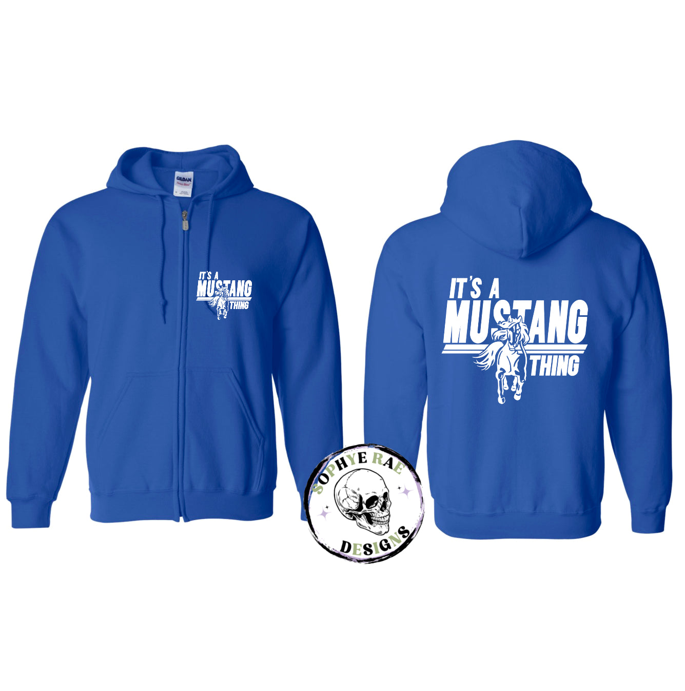 Its a Mustang Thing Zip-Up