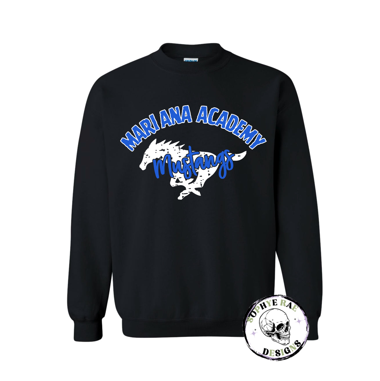Mariana Academy Mustangs Crewneck