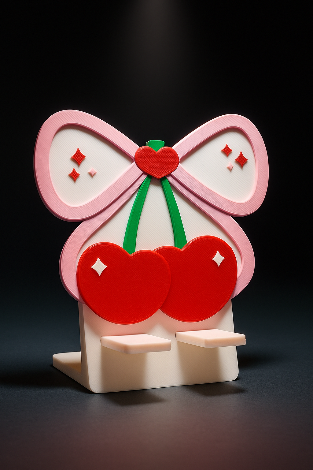 Cherry Sweetheart 3D Printed Phone Stand