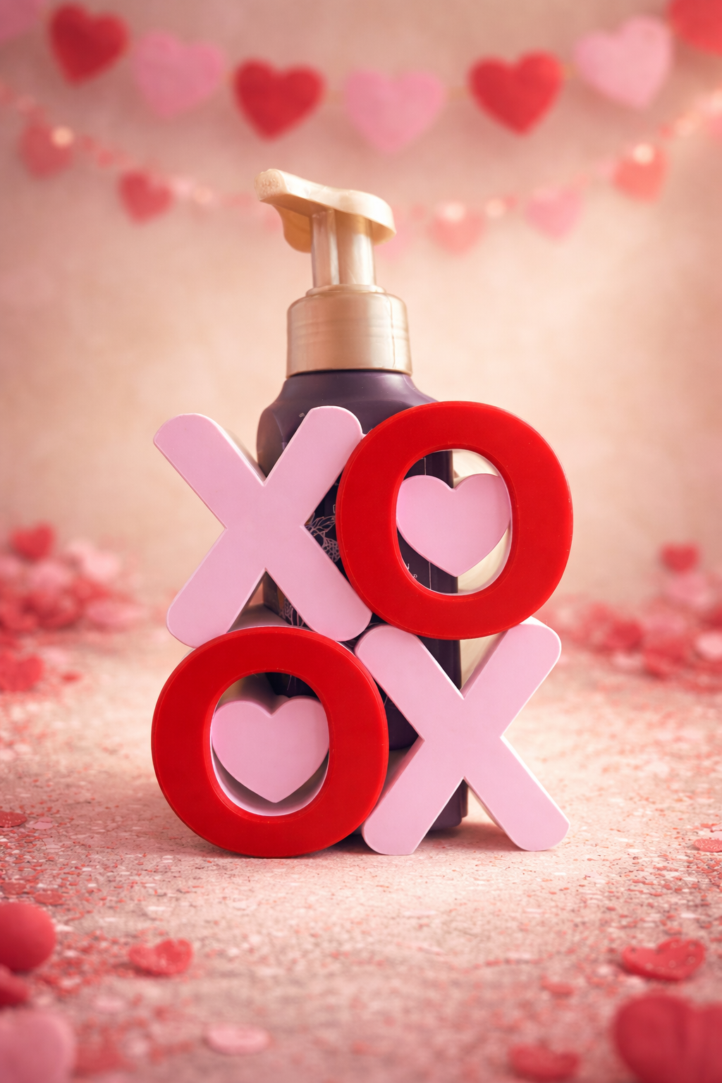 Valentine XOXO Soap Holder – Festive Sink Decor