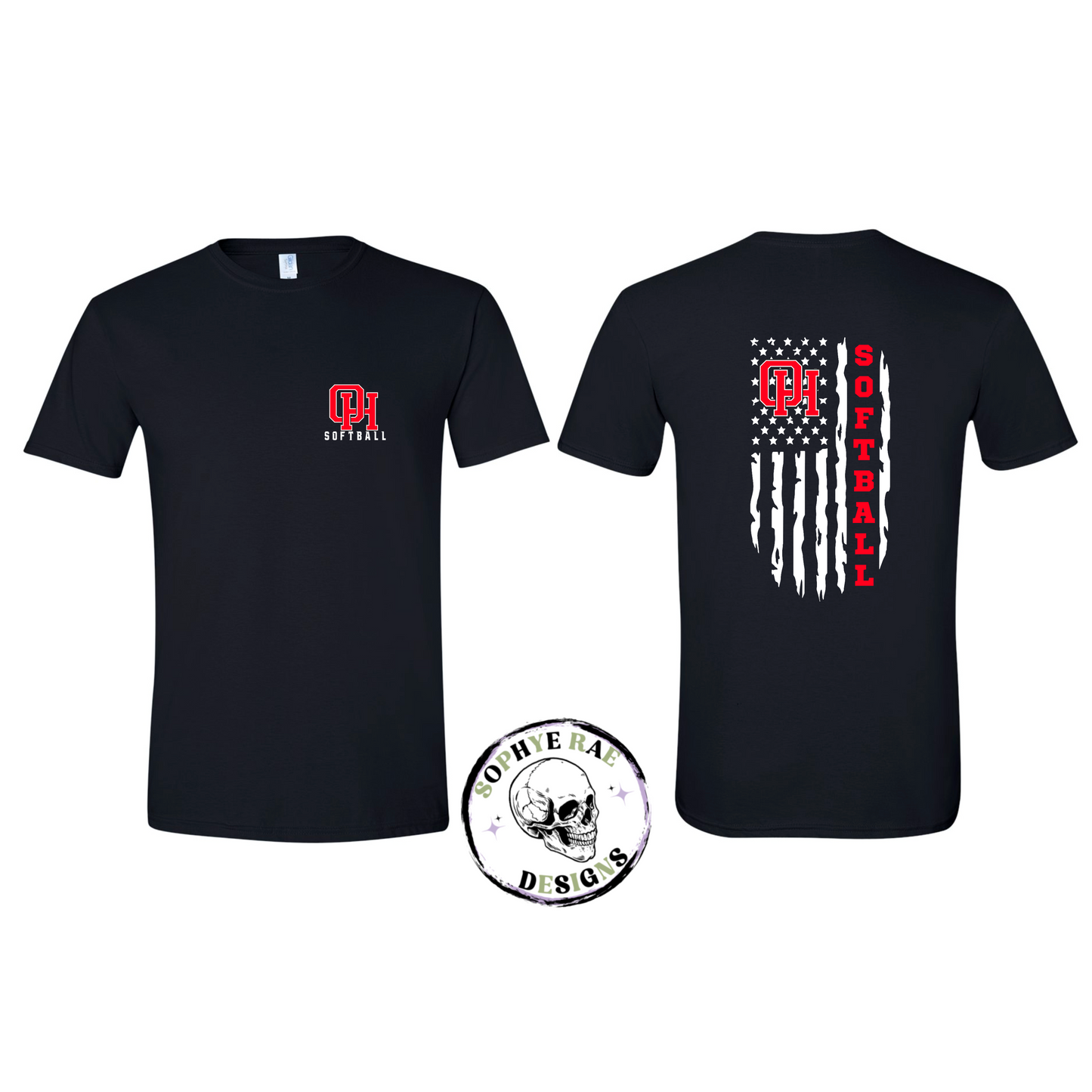 Oak Hills Softball Flag