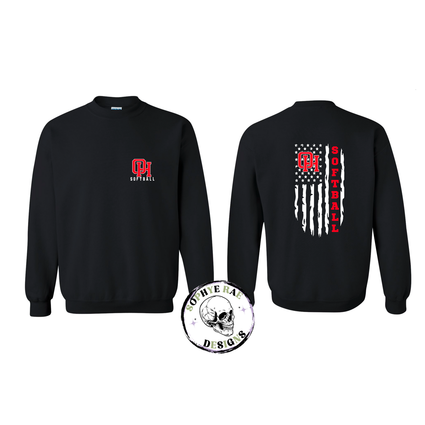 Oak Hills Softball Flag