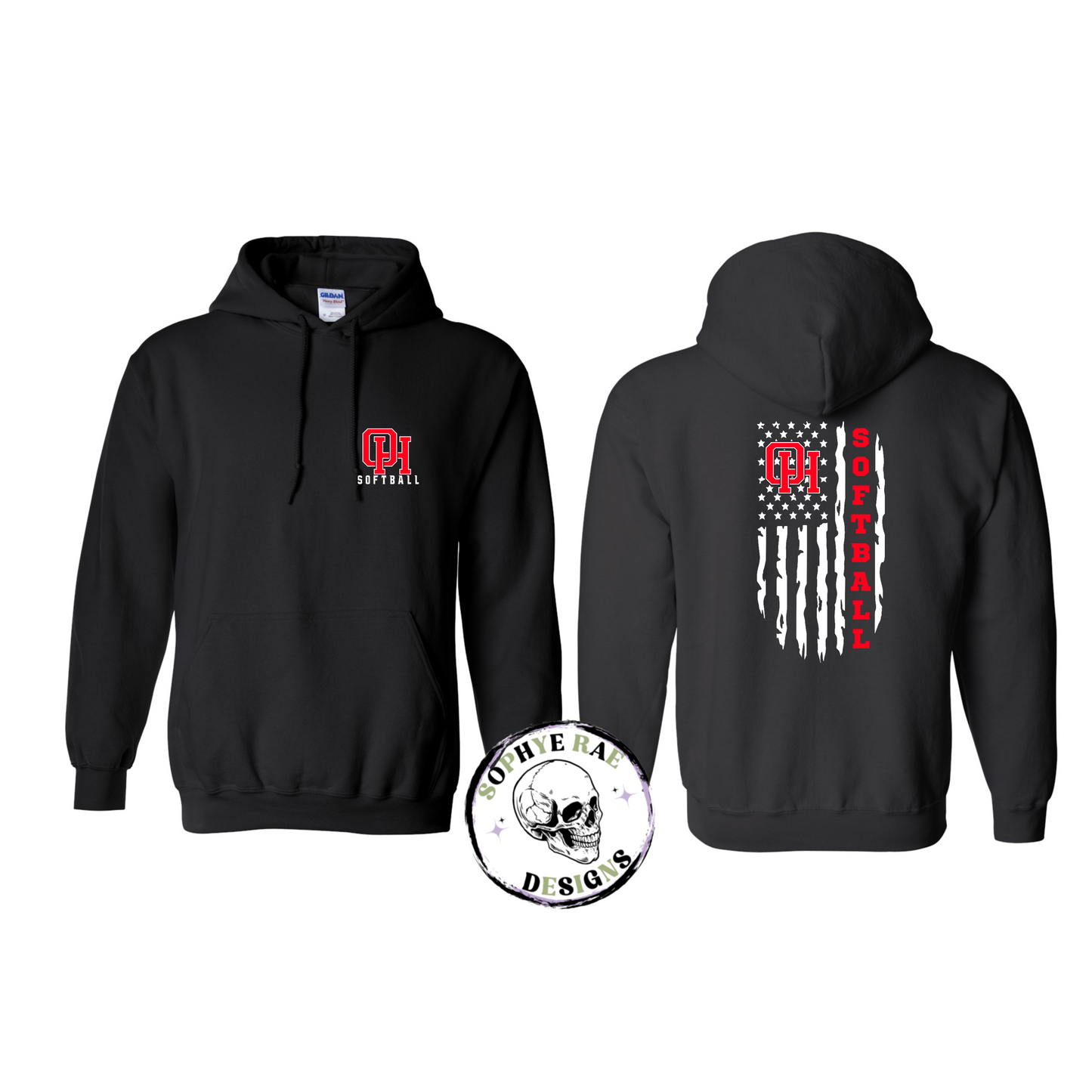 Oak Hills Softball Flag