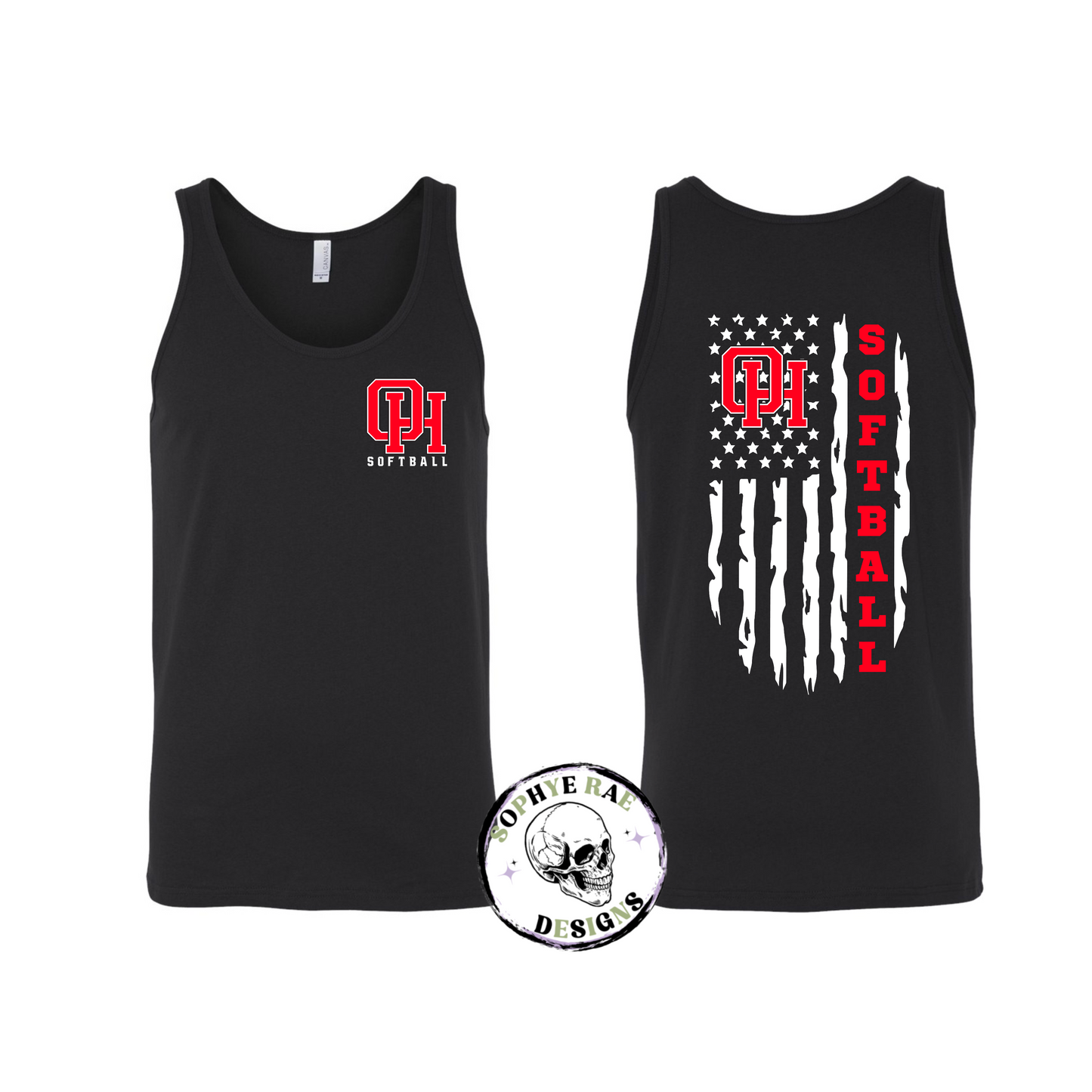 OH Softball Men Tank