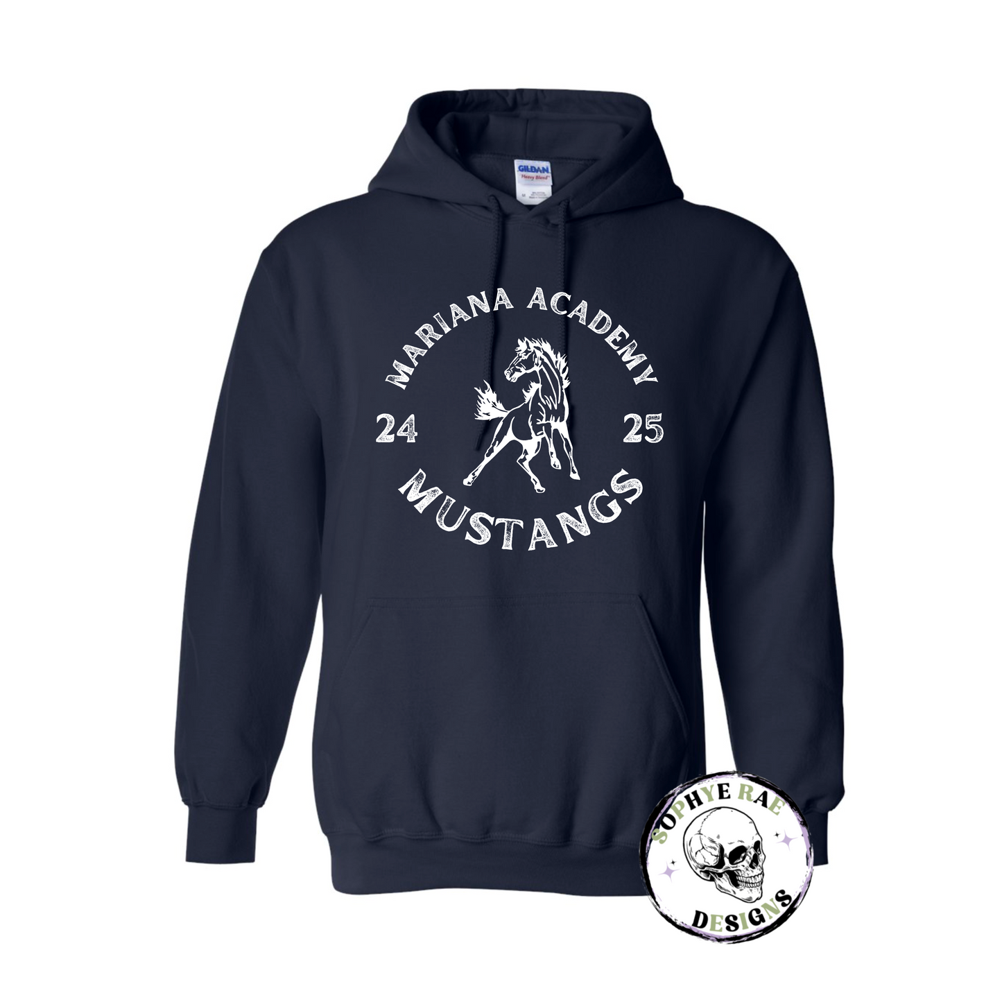 Mariana Mustang Circle Hoodie