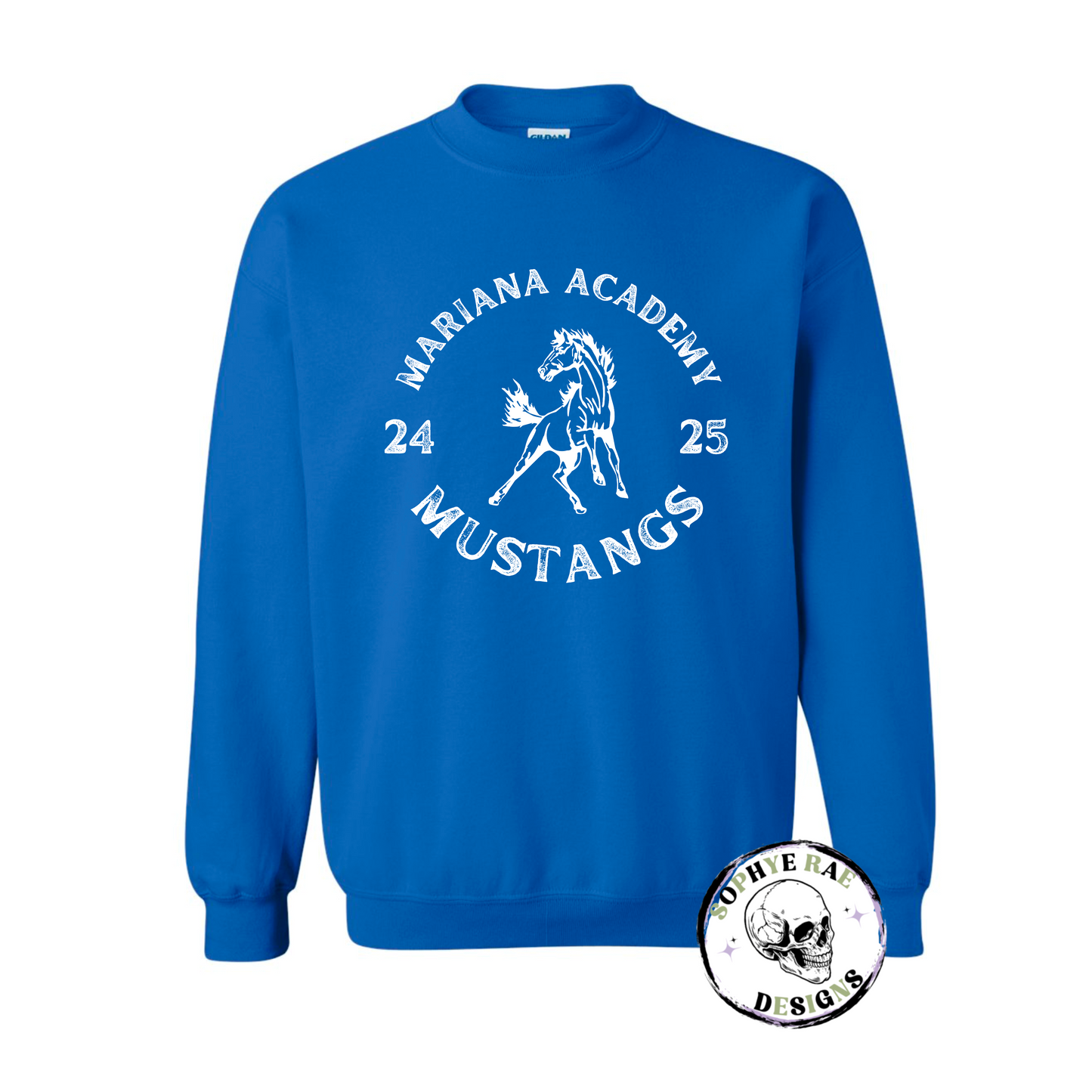 Mariana Mustang Circle Crewneck